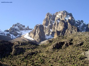 The mount Kenya