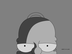 Homer Simpson head
