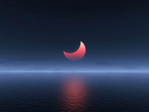 Red eclipse