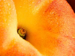 Peach skin