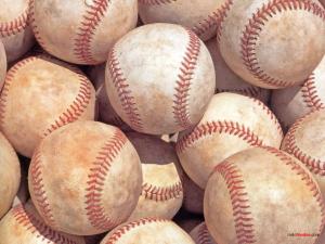 A lot of baseballs