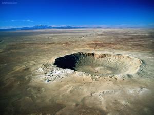 Giant crater