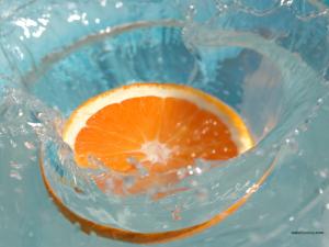 Refreshing orange