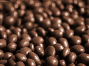 Chocolate covered peanuts