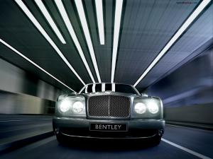 Front of a Bentley
