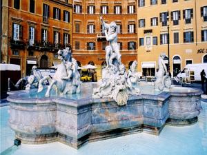 Fountain of Neptune, in Piazza Navona (Rome)