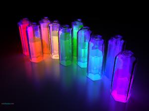 Colored jars
