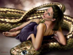 The queen of the snakes
