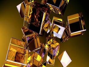 3D Crystal Cubes