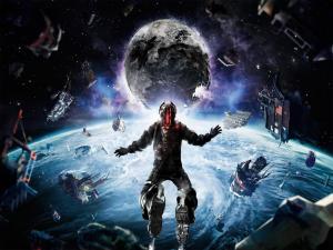 Dead Space 3: floating in outer space