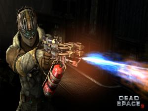 Dead Space 3: weapon type blowtorch of fire