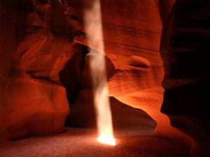 A beam of light (Antelope Canyon, Arizona)