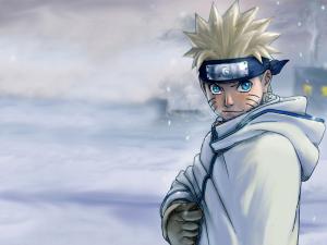 Naruto in the snow