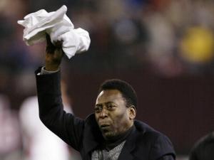 The legendary brazilian ex-footballer Pelé