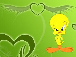 Tweety angry