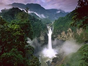 San Rafael Falls, Quijos River, Amazon, Ecuador