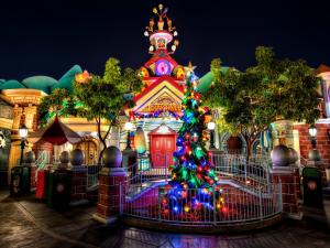 Christmas Tree in Disneyland