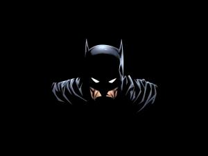 Batman in the dark