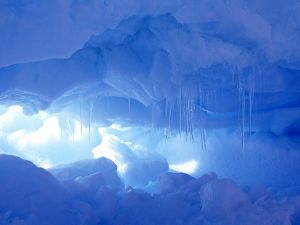 Ice grotto