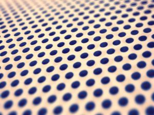 Perforated surface