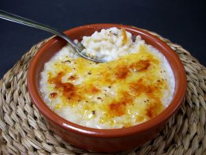 Asturian rice pudding