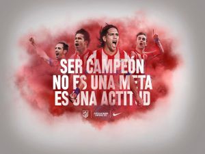 Atlético de Madrid, champions of the Copa del Rey 2013 (Spain)