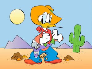 Donald Duck in the West