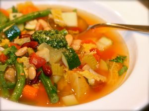 Minestrone Soup (Italian typical dish)