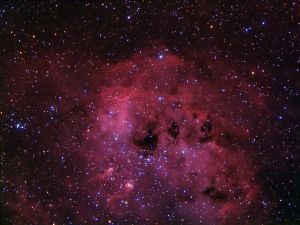 Star Cluster NGC 1893 in nebula IC 410