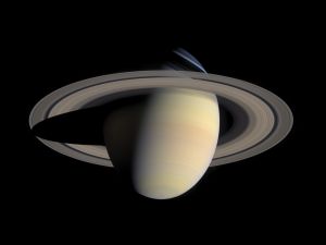 A perfect picture of Saturn