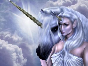 Woman-Unicorn