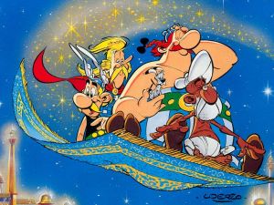Cover of "Asterix and the Magic Carpet"