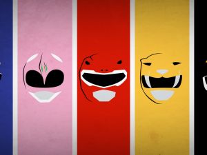 Colored Power Rangers