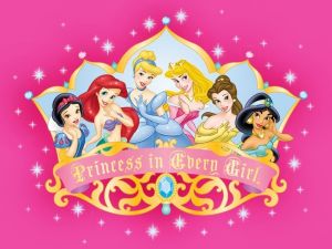 Disney Princesses. There's a princess in every girl.