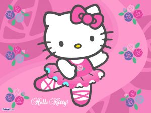 Hello Kitty ballerina