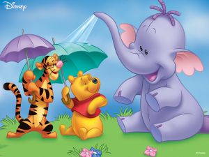 Pooh and his friends