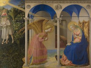The Annunciation (1430-1432) by Fra Angelico