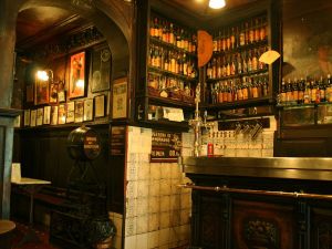 Interior of a tavern