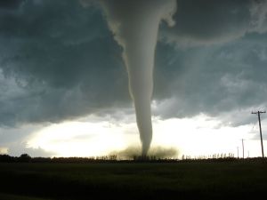 Image of an F5 tornado