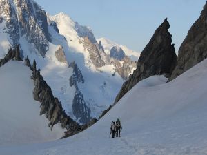 Climbing the Trient Glacier (Switzerland)
