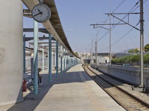 Proastiakos Station, near Athens (Greece)