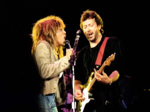Tina Turner and Eric Clapton