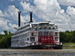 The steamer "American Queen"