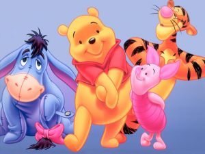 Pooh and his friends