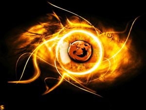 The eye of Firefox