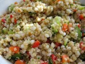 Quinoa with vegetables