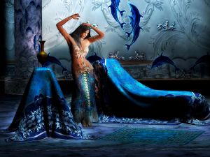 Woman mermaid