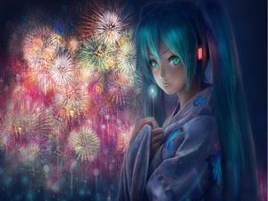Manga fireworks