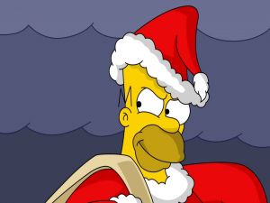 Homer Santa