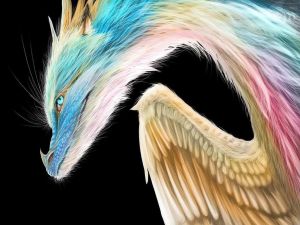 Dragon of colors